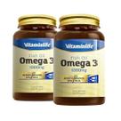 Ômega 3 Óleo de Peixe 1000mg 90 Cápsulas Diversas Quantidades Vitamin Life