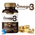 Ômega 3 óleo de peixe 120 cápsulas epa 540mg dha 360mg melfort