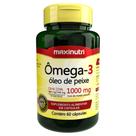 Ômega 3 Óleo Peixe 60 Cáps 1000mg Maxinutri Ômega 3 Óleo Peixe 60 Cáps 1000mg Maxinutri