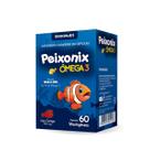 Ômega 3 Peixonix 400mg 60 cápsulas Mastigáveis Sabor Cereja Maxinutri