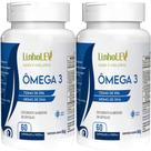 Ômega 3 Premium KIT 2 Frascos cápsulas 1400mg EPA DHA concentrado
