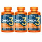 Ômega 3 Tripla Fonte 1000mg 120 cápsulas Katiguá Kit Com 3