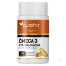 Ômega 3 Ultraconcentrado 1350mg EPA DHA Óleo de Peixe Puro 60 Cápsulas Purafor