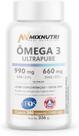 Ômega 3 Ultrapure 33/22 Mix Nutri (240 Cápsulas) Alta Concentração EPA DHA IFOS Premium Ômega 3 Ultrapure 33/22 Mix Nutri (240 Cápsulas) Alta Concentração EPA DHA IFOS Premium