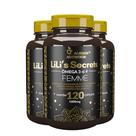 Omega Mulher 3 6 9 Femme Linhaça Borragem Primula 3x120cáps - Alisson Nutrition