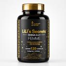 Omega Mulher 3 6 9 Óleo Linhaça Borragem Primula Vitamina E 120 capsulas Alisson Nutrition