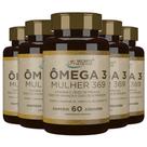 Omega Mulher 3 6 9 Óleo Linhaça Borragem Primula Vitamina E 5x60 capsulas - Secrets Nutrition
