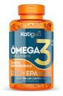 Ômega3 120Cápsulas Tripla Fonte Katigua Sem saborDHA+EPA+ALA