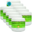 Omegaderm EPA & DHA 60 Suplemento Cães e Gatos 1000mg C/ 30 Cápsulas Kit Com 10