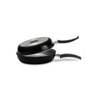 Omeleteira Brinox Ceramic Life Naturalle Ø14cm 400ml Preto Ebony