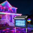 OnBeam Mata-Mosquitos Solar 10W à Prova d'Água para Uso Externo