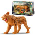 Onça Pintada Forest Animals 1720 Boneco Figura De Vinil Com Articulação - Silmar Brinquedos