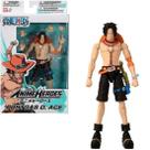 One Piece Anime Heroes Boneco Deluxe 16 cm Articulado Portgas D. Ace Bandai/Sunny