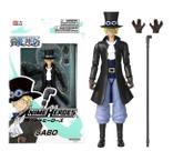 One Piece Anime Heroes Boneco Deluxe 16 cm Articulado Sabo Bandai/Sunny