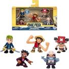 One Piece Conjunto 5 Bonecos Luffy, Zoro, Chopper, Wapol e Mr.5 Sunny