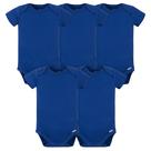 Onesies Gerber Baby, pacote com 5 pacotes múltiplos, azul, 24 meses