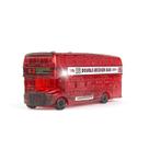 Ônibus 3D Crystal Puzzle de dois andares, 54 unidades para adultos e crianças