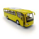 Ônibus Coach Escala 1:64 Amarelo