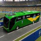 Ônibus Da Seleção Brasileira Infantil Escala 1:30 Usual