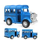 Ônibus de liga leve deslizante Toy Bus Mini Pull Back e ônibus escolar