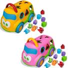 Ônibus Escolar Pedagógico Topi c/ Formas Geométricas - Cores Sortidas - Cardoso