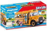 Ônibus Escolar Playmobil 2022 com Luzes Intermitentes