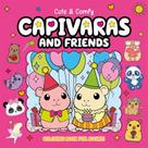 Online Editora Livro de Colorir Adultos Cute e Comfy Capivaras e Amigos 32 ilustrações