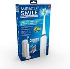 Ontel Miracle Smile Protective Clean remove até 4 x mais placa, escova de dentes elétrica recarregável de longa duração Ontel Miracle Smile Protective Clean remove até 4 x mais placa, escova de dentes elétrica recarregável de longa duração
