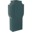 OPALA VASO 34x18x11cm CERÂMICA VERDE