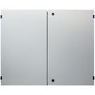 Opção caixa de comando md14 800 x 600 x 200 horizontal 2 portas padrão aço