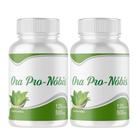 Ora-Pro-Nóbilis 240 capsulas 500mg 100% Natural e original Suplemento Vitaminas fibras kit 2 frascos x 120 Cápsulas