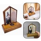 Oração De Mesa Com Porta Terço São Benedito
