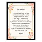 Oração do Pai Nosso Quadro Personalizado Decora Motivacional Oração do Pai Nosso Quadro Personalizado Decora Motivacional