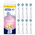 Oral-B iO Gentle Care Series, escovas redondas de reposição originais, adequadas para gengivas sensíveis, 8 Oral-B iO Gentle Care Series, escovas redondas de reposição originais, adequadas para gengivas sensíveis, 8