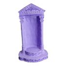 Oratório 24 cm Lilás em Resina