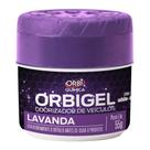Orbi Gel Odorizador De Veiculos Lavanda 55g - Embalagem com 24 Unidades Orbi Gel Odorizador De Veiculos Lavanda 55g - Embalagem com 24 Unidades