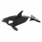 Orca Baleia De Brinquedo Boneco Miniatura Decorativa Realista Em Vinil 27 Cm