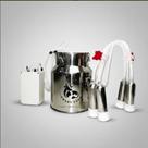 Ordenha Elétrica Vaca 4 Teteiras - Balde Inox Lançamento