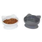 Orelha de gato elevada Cat Bowls Kitty City, 320 ml, pacote com 2 unidades (modernas) Orelha de gato elevada Cat Bowls Kitty City, 320 ml, pacote com 2 unidades (modernas)