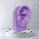 Orelha De Silicone - Expositor Base Vertical - Roxa