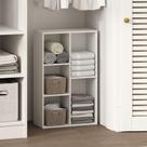 Organização de armazenamento de roupas e armários Furinno Reed 5-Cube Organização de armazenamento de roupas e armários Furinno Reed 5-Cube