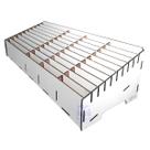 Organizador 30 Baias Celulares e 10 Nichos Para Tablets Cor: Branco