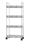 Organizador 4 Andares Plastico Pet 37 Cm X 27 Cm X 80 Cm