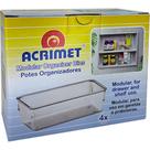 Organizador Acrimet Para Gaveta Pequeno 16 X 8 X 5,5Cm Caixa Com 4 Pecas Organizador Acrimet Para Gaveta Pequeno 16 X 8 X 5,5Cm Caixa Com 4 Pecas