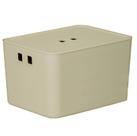 Organizador C/ Tampa 49x35x24 Cm Fly 36,2 Lts Creme Organizador C/ Tampa 49x35x24 Cm Fly 36,2 Lts Creme