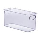 Organizador Cesto Caixa Organizadora Acrílica 25x10x13cm