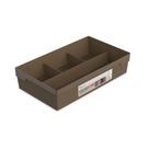 Organizador Colmeia Plástico para Gaveta C80/4 Camurça