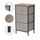 Organizador Comoda 3 Gavetas Armario Roupa Livro Sapato Banheiro Closet Casa Sala Quarto
