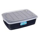 Organizador Container 5 Litros Preto Com Tampa 34x24x11Cm - Arqplast