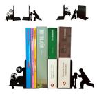 Organizador Criativo - Aparador de Livros Suporte Bibliocanto - Estação 9 3/4